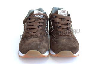 Кроссовки new balance 574 коричневые замшевые