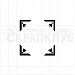 Штамп голландская плитка