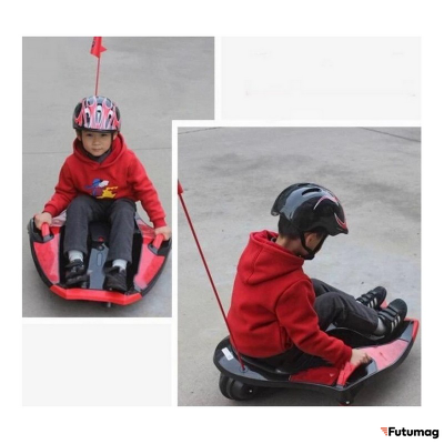 Электроскутер для дрифта RollPlay Drift Черный