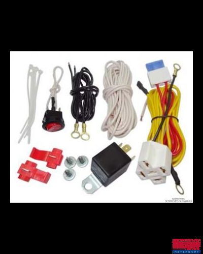 НАБОР ДЛЯ ПОДКЛЮЧЕНИЯ НАГРЕВАТЕЛЯ 12В/20А с выводом кнопки включения в салон/рабочее место оператора