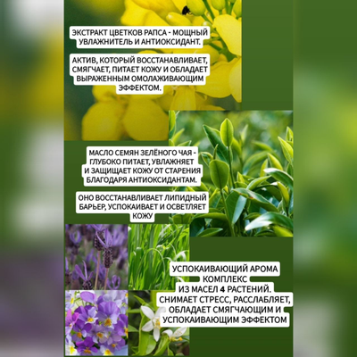 SLOWMENT Революционная маска "медленное старение" - лифтинг, омоложение и клеточный детокс 5шт.