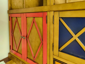 Шкаф - горка в детскую комнату.