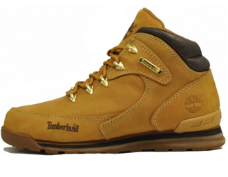 Timberland Euro Sprint Желтые/мех (36-46)