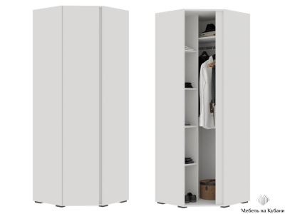 Хелен ШК 04 шкаф угловой Белый