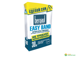 Штукатурка Бергауф Изи Банд (Bergauf Easy Band) для людей с любым уровнем подготовки, 30кг