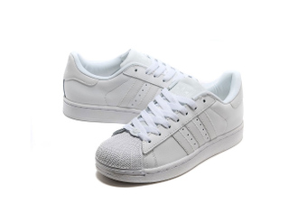 Tenis adidas super star blancos best sale