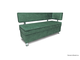 Кухонный ДИВАН "ФОРУМ-4" с боковой спинкой, Зеленый Правый