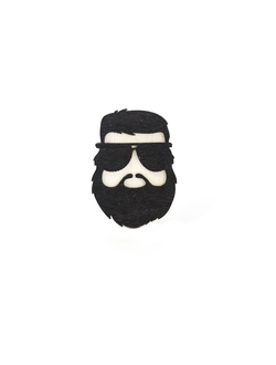 Значок Бородач Зак Галифианакис