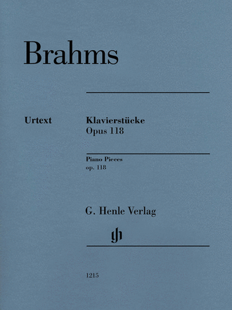 Брамс. Фортепианные пьесы op.118