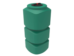 Емкость для воды на 750 литров L750 цвет зеленый