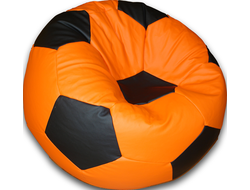 Кресло "Мяч" Д-80 оранжевый/черный