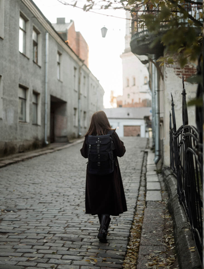 Рюкзак Parm Flip Backpack Черный фото 7