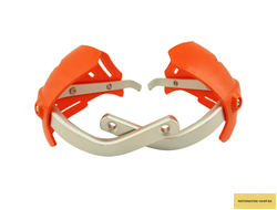 Защита рук (пара) HP15 оранжевые армированные SM-PARTS