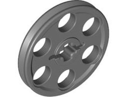 Technic Wedge Belt Wheel Pulley, Dark Bluish Gray (4185 / 4541718 / 4587275 / 6321744)