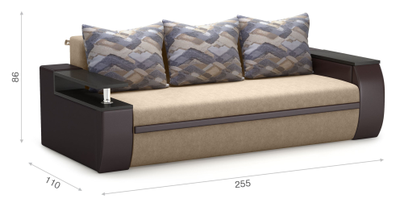 Диван-кровать Атика прямой. шагающий механизм