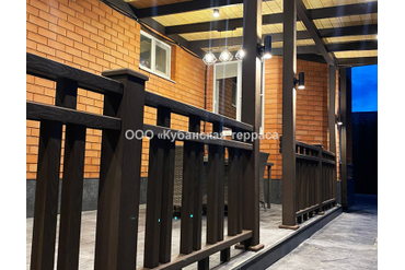Терраса и ограждения ДПК