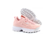 Женские кроссовки Fila DISRUPTOR 2 Розо-Белые (36-41)