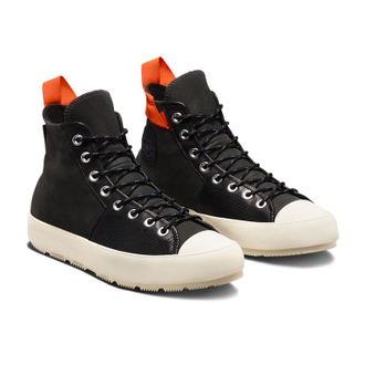 Зимние кеды Converse Chuck 70 Waterproof Nubuck с оранжевой вставкой