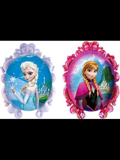 Шар 34"/ 86 см "Зеркало, Холодное сердце" Китай