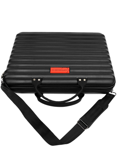 Пластиковый кейс для ноутбука 17 - 18 дюймов Optimum, черный матовый