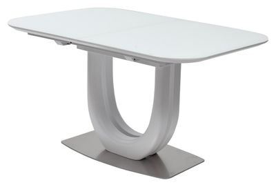 Стол FLORIDA 140 WHITE матовое стекло М-City