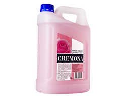 Кремона Крем-мыло, перламутровое, 5 л, розовое масло