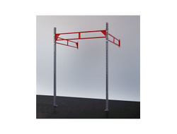 Рама функциональная 1800х1800х2358 пристенная Кроссфит AV852/80