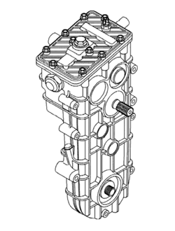 КПП оригинальное BRP 870156272/M870156272 для BRP LYNX/Ski-Doo