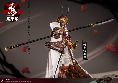Самурай-кузнечик, медный - КОЛЛЕКЦИОННАЯ ФИГУРКА 1/12 Soldier - Gweitong series 2 (CT00C) - CROW TOYS