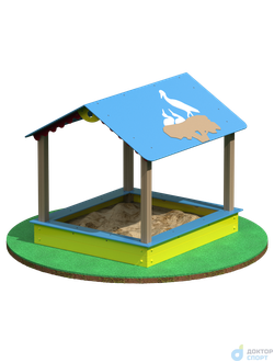 Песочница «Хижина»