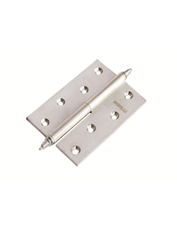 Петля MORELLI латунная разъёмная с короной MB 100X70X3 SN R C Цвет - Белый никель