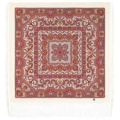 Павловопосадский платок Осеннее утро 2006-0