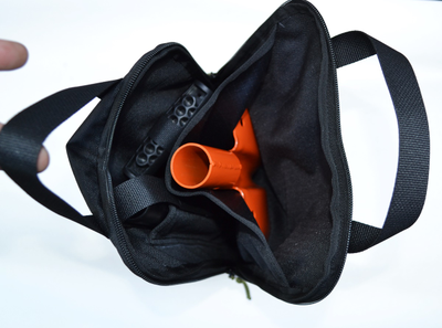 Лопата снеговая складная с чехлом