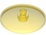 Dish 4 x 4 Inverted Radar with Open Stud, Trans-Yellow (35394 / 6252267)