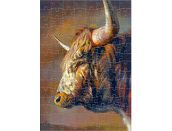 Пазл с символикой "Быка" №7