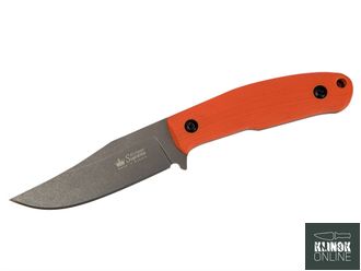 Нож Askete сталь N690 Tacwash рукоять Orange G10