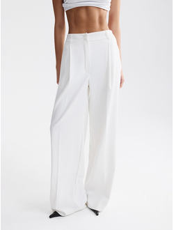 Брюки-палаццо (молочный)