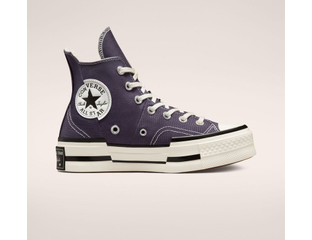 Купить Конверсы Chuck 70 Plus фиолетовые высокие на платформе в СПб с ...