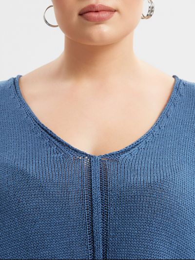 Джемпер летний вязанный