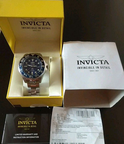Invicta invincible in detail since hot sale 1837