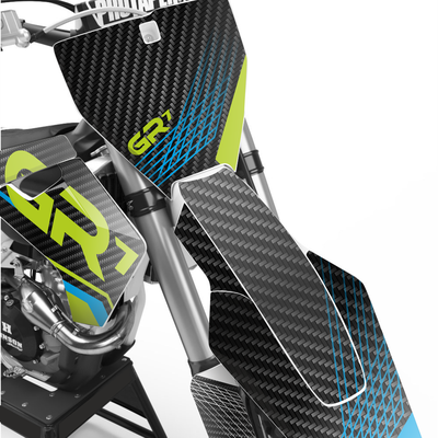 Наклейки на мотоцикл GR7 ГР7/ HUSQVARNA TE FE TX 2017-2019,  TC FC FS 2017-2018 #5867-4