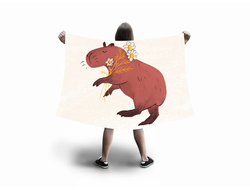 Флаг большой Капибара, Kapibara-san №6