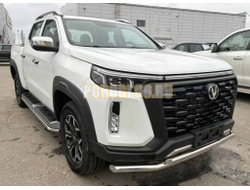 Защита штатного порога труба Папа Тюнинг d42 для CHANGAN Hunter Plus 2022-