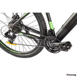 Велогибрид Eltreco Ultra MAX черно-зеленый