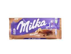 Шоколад Milka Nougat Creme с Ореховым кремом
