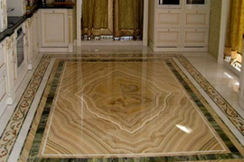 Полы из мрамора