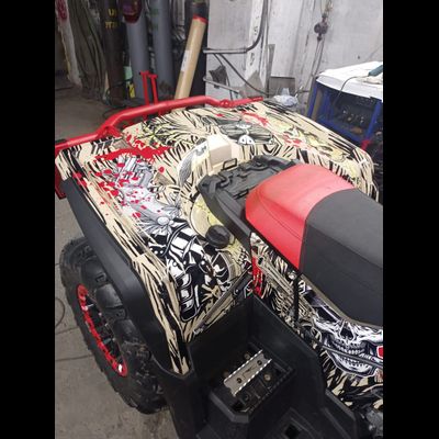 Наклейки на квадроцикл Aodes Pathcross 1000 mud pro - 2021 2022 2023 2024 №4271-1