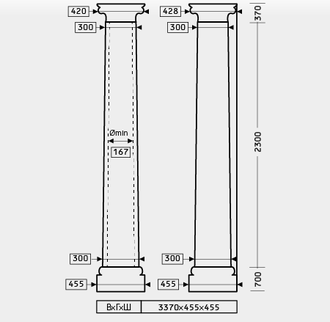 Колонна 1.30.303 - d300мм