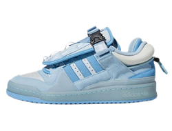 Bad Bunny x Adidas Forum Buckle Low голубые
