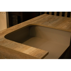 (РЕС-12) Стойка ресепшен с накладками